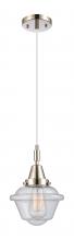 Innovations Lighting 447-1P-PN-G534 - Oxford - 1 Light - 8 inch - Polished Nickel - Mini Pendant