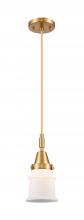 Innovations Lighting 447-1P-SG-G181S - Canton - 1 Light - 7 inch - Satin Gold - Mini Pendant