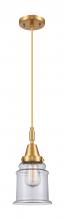Innovations Lighting 447-1P-SG-G182 - Canton - 1 Light - 7 inch - Satin Gold - Mini Pendant