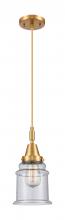 Innovations Lighting 447-1P-SG-G184 - Canton - 1 Light - 7 inch - Satin Gold - Mini Pendant