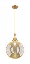 Innovations Lighting 447-1P-SG-G208-12 - Beacon - 1 Light - 12 inch - Satin Gold - Mini Pendant