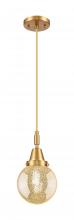 Innovations Lighting 447-1P-SG-G208-6 - Beacon - 1 Light - 6 inch - Satin Gold - Mini Pendant