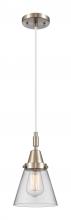 Innovations Lighting 447-1P-SN-G62 - Cone - 1 Light - 6 inch - Brushed Satin Nickel - Mini Pendant