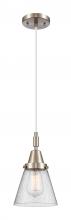 Innovations Lighting 447-1P-SN-G64 - Cone - 1 Light - 6 inch - Brushed Satin Nickel - Mini Pendant