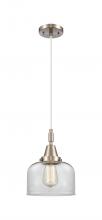 Innovations Lighting 447-1P-SN-G72 - Bell - 1 Light - 8 inch - Brushed Satin Nickel - Mini Pendant
