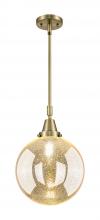 Innovations Lighting 447-1S-AB-G208-10 - Beacon - 1 Light - 10 inch - Antique Brass - Mini Pendant