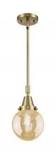 Innovations Lighting 447-1S-AB-G208-6 - Beacon - 1 Light - 6 inch - Antique Brass - Mini Pendant