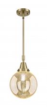 Innovations Lighting 447-1S-AB-G208-8 - Beacon - 1 Light - 8 inch - Antique Brass - Mini Pendant