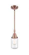 Innovations Lighting 447-1S-AC-G314 - Dover - 1 Light - 5 inch - Antique Copper - Mini Pendant