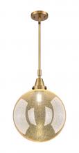 Innovations Lighting 447-1S-BB-G208-12 - Beacon - 1 Light - 12 inch - Brushed Brass - Mini Pendant