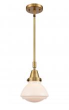 Innovations Lighting 447-1S-BB-G321 - Olean - 1 Light - 7 inch - Brushed Brass - Mini Pendant