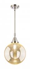 Innovations Lighting 447-1S-PN-G208-10 - Beacon - 1 Light - 10 inch - Polished Nickel - Mini Pendant