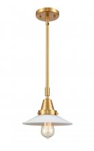 Innovations Lighting 447-1S-SG-G1 - Halophane - 1 Light - 9 inch - Satin Gold - Mini Pendant