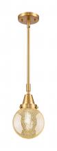 Innovations Lighting 447-1S-SG-G208-6 - Beacon - 1 Light - 6 inch - Satin Gold - Mini Pendant