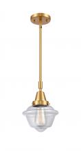 Innovations Lighting 447-1S-SG-G532 - Oxford - 1 Light - 8 inch - Satin Gold - Mini Pendant