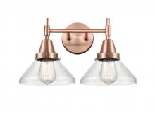 Innovations Lighting 447-2W-AC-G4474 - Caden - 2 Light - 17 inch - Antique Copper - Bath Vanity Light