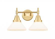 Innovations Lighting 447-2W-SG-G4471 - Caden - 2 Light - 17 inch - Satin Gold - Bath Vanity Light