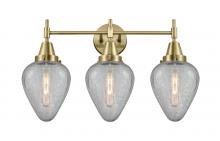Innovations Lighting 447-3W-AB-G165 - Geneseo - 3 Light - 25 inch - Antique Brass - Bath Vanity Light