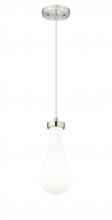 Innovations Lighting 451-1P-SN-G451-5GWH - Owego - 1 Light - 5 inch - Satin Nickel - Pendant
