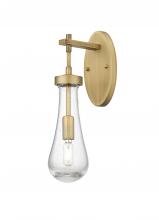 Innovations Lighting 451-1W-BB-G451-4SDY - Owego - 1 Light - 5 inch - Brushed Brass - Sconce