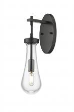 Innovations Lighting 451-1W-BK-G451-4CL - Owego - 1 Light - 5 inch - Matte Black - Sconce