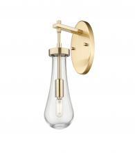 Innovations Lighting 451-1W-CB-G451-4CL - Owego - 1 Light - 5 inch - Champagne Bronze - Sconce