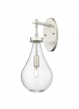 Innovations Lighting 451-1W-SN-G451-7CL - Owego - 1 Light - 5 inch - Satin Nickel - Sconce