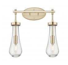 Innovations Lighting 451-2W-CB-G451-4CL - Owego - 2 Light - 17 inch - Champagne Bronze - Bath Vanity Light