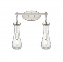Innovations Lighting 451-2W-SN-G451-4SDY - Owego - 2 Light - 17 inch - Satin Nickel - Bath Vanity Light