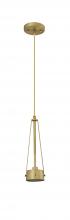 Innovations Lighting 452-1P-BB - Milan - 1 Light - 4 inch - Brushed Brass - Pendant
