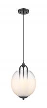 Innovations Lighting 453-3P-BK-G453-10WCL - Fall Brook - 3 Light - 10 inch - Matte Black - Pendant