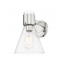 Innovations Lighting 464-1W-PN-G464C-7CL - Lawton Cone - 1 Light - 8 inch - Polished Nickel - Sconce