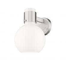 Innovations Lighting 464-1W-SN-G464B-7GW - Lawton Sphere - 1 Light - 8 inch - Brushed Satin Nickel - Sconce