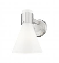 Innovations Lighting 464-1W-SN-G464C-7GW - Lawton Cone - 1 Light - 8 inch - Satin Nickel - Sconce