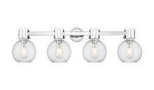 Innovations Lighting 464-4W-PN-G464B-7SDY - Lawton Sphere - 4 Light - 27 inch - Polished Nickel - Bath Vanity Light