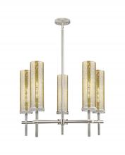 Innovations Lighting 471-5CR-SN-G471-12ME - Lincoln - 5 Light - 27 inch - Satin Nickel - Chandelier