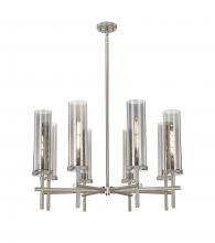 Innovations Lighting 471-8CR-SN-G471-12SM - Lincoln - 8 Light - 27 inch - Satin Nickel - Chandelier