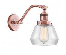 Innovations Lighting 515-1W-AC-G172 - Fulton - 1 Light - 7 inch - Antique Copper - Adjustable Sconce