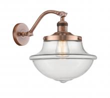 Innovations Lighting 515-1W-AC-G542 - Oxford - 1 Light - 8 inch - Antique Copper - Adjustable Sconce