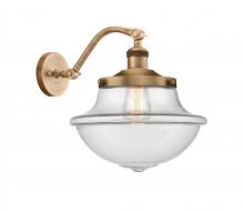 Innovations Lighting 515-1W-BB-G542 - Oxford - 1 Light - 8 inch - Brushed Brass - Adjustable Sconce