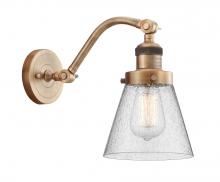 Innovations Lighting 515-1W-BB-G64 - Cone - 1 Light - 7 inch - Brushed Brass - Adjustable Sconce