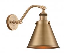 Innovations Lighting 515-1W-BB-M13-BB - Appalachian - 1 Light - 8 inch - Brushed Brass - Adjustable Sconce