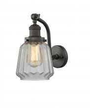 Innovations Lighting 515-1W-OB-G142 - Chatham - 1 Light - 7 inch - Oil Rubbed Bronze - Adjustable Sconce