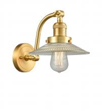 Innovations Lighting 515-1W-SG-G2 - Halophane - 1 Light - 9 inch - Satin Gold - Adjustable Sconce