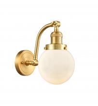 Innovations Lighting 515-1W-SG-G201-6 - Beacon - 1 Light - 6 inch - Satin Gold - Adjustable Sconce
