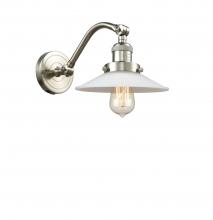Innovations Lighting 515-1W-SN-G1-LED - Halophane - 1 Light - 9 inch - Brushed Satin Nickel - Adjustable Sconce
