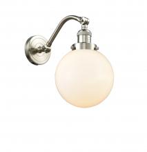 Innovations Lighting 515-1W-SN-G201-8 - Beacon - 1 Light - 8 inch - Brushed Satin Nickel - Adjustable Sconce