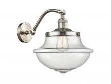 Innovations Lighting 515-1W-SN-G544 - Oxford - 1 Light - 8 inch - Brushed Satin Nickel - Adjustable Sconce
