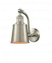 Innovations Lighting 515-1W-SN-M9-SN - Addison - 1 Light - 5 inch - Brushed Satin Nickel - Adjustable Sconce