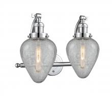 Innovations Lighting 515-2W-PC-G165 - Geneseo - 2 Light - 18 inch - Polished Chrome - Adjustable Bath Vanity Light